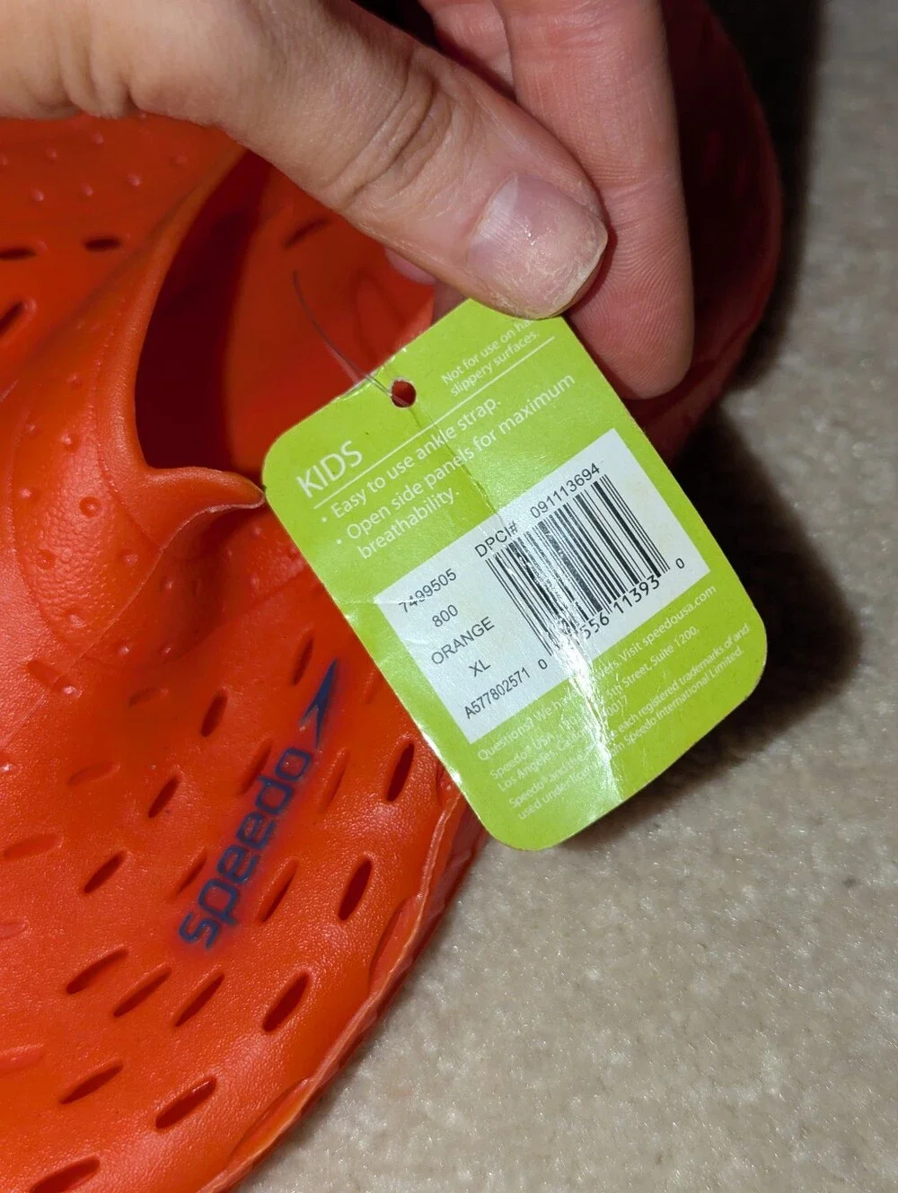 Nwt Speedo Shoes Sz XL 11-12